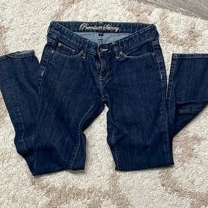 Gap dark skinny jean